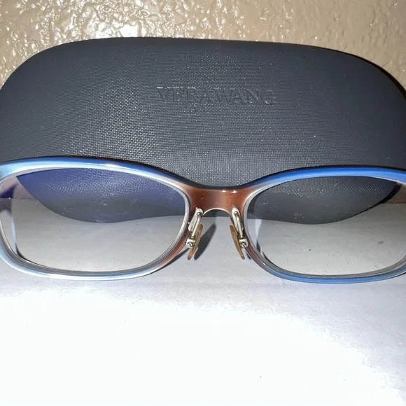👓 Vera Wang Tortoise / Blue Eyeglasses